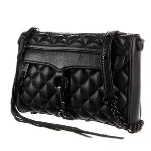 Rebecca Minkoff black leather crossbody